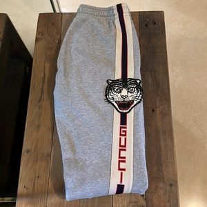 Authentic Gucci Cat sweatpants